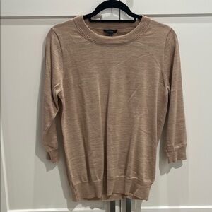J. Crew Light Brown Women's Crew Neck Sweater